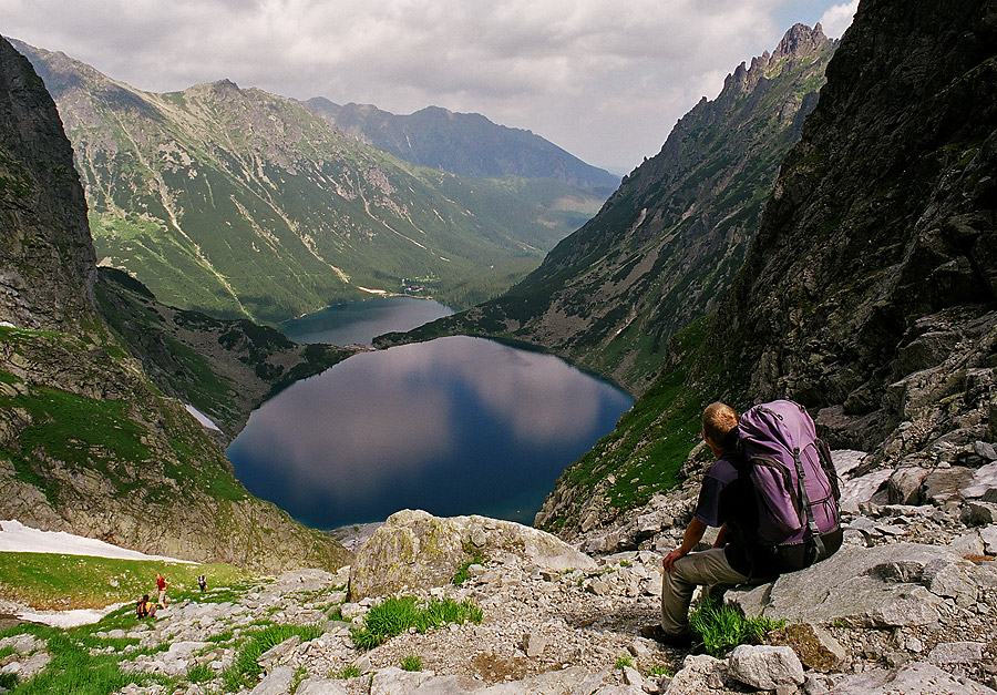 Czarny Staw i Morskie Oko (Polskie góry)